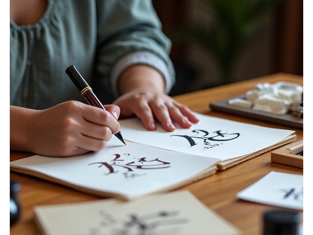 Tutoría privada de caligrafía personalizada